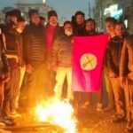 धनगढीमा नेवि संघद्धारा प्रधानमन्त्री ओलीको पुत्ला दहन