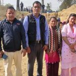 वडा न. ७ मा वडा कार्यलयको भवनशिलान्यास