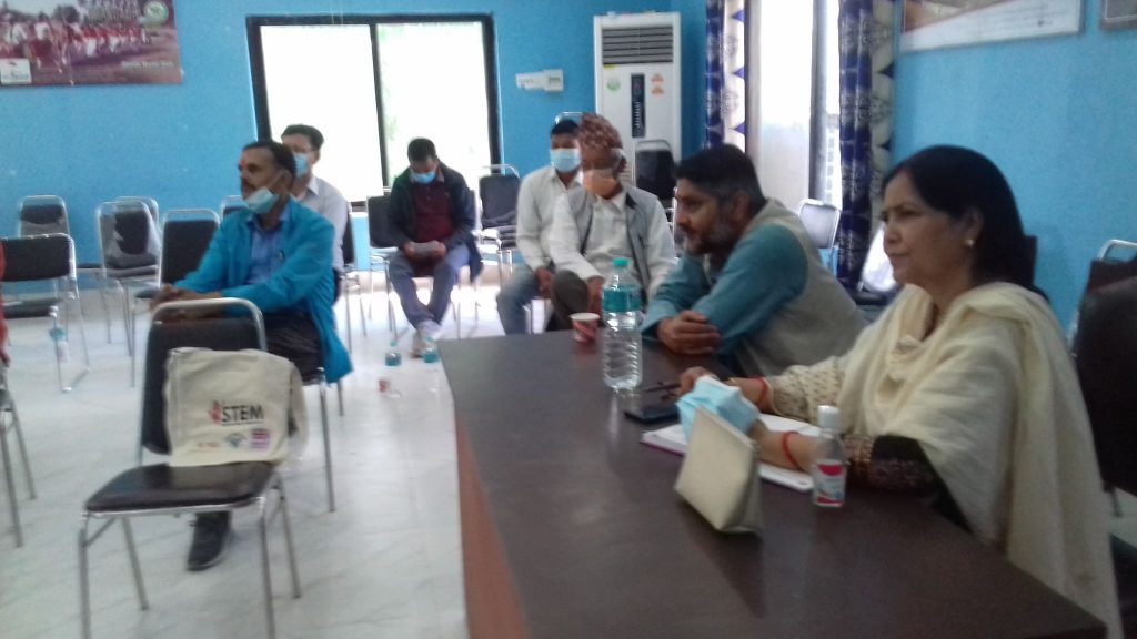 न्यायीक समितिले छातीमा रात राखेर न्याय दिनुपर्छ ः उप–प्रमुख भट्ट
