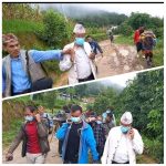 बाटाे नबनाइ झुटो बोलेको भनेर  स्थानीयले समाते  अध्यक्षको कठालो