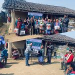अनाथ बच्चा बृद्धा गरिब एकल महिलालाई २५ थान बलाङकेट वितरण