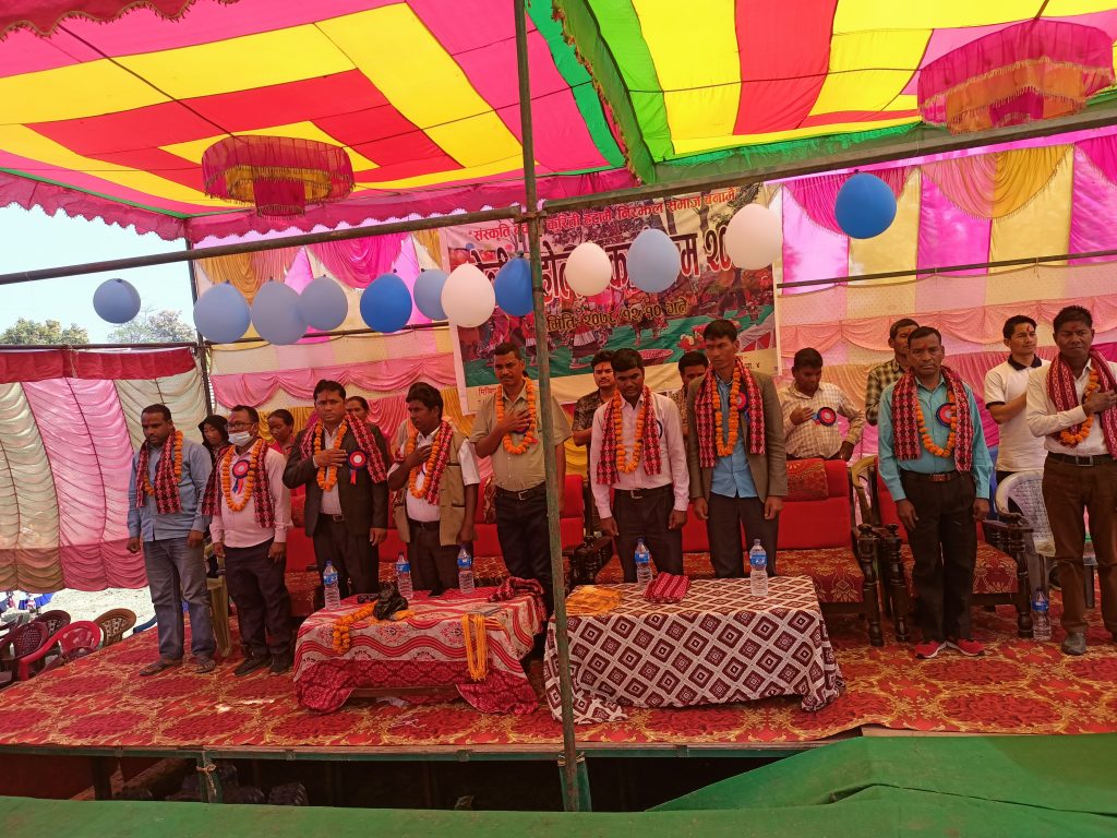 लालझाडीमा होली महोत्सव कार्यक्रम २०७८ भब्यताका साथ सम्पन्न