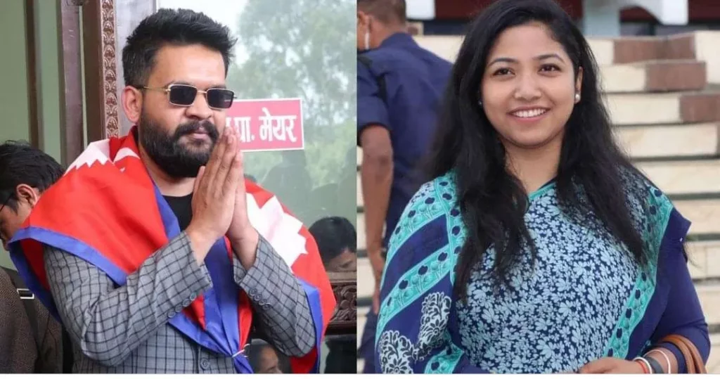 काठमाडौंमा अझै पनि अग्रता बढाउँदै बालेन र सुनीता