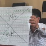 हेटौडा उपमहानगरपालिकाको मतपत्रमा भेटियो नो भोट