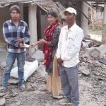 लालझाडी गाउँपालिकामा  नेपाली कांग्रेसका  उम्मेदवारले गरे पीडितलाई सहयोग