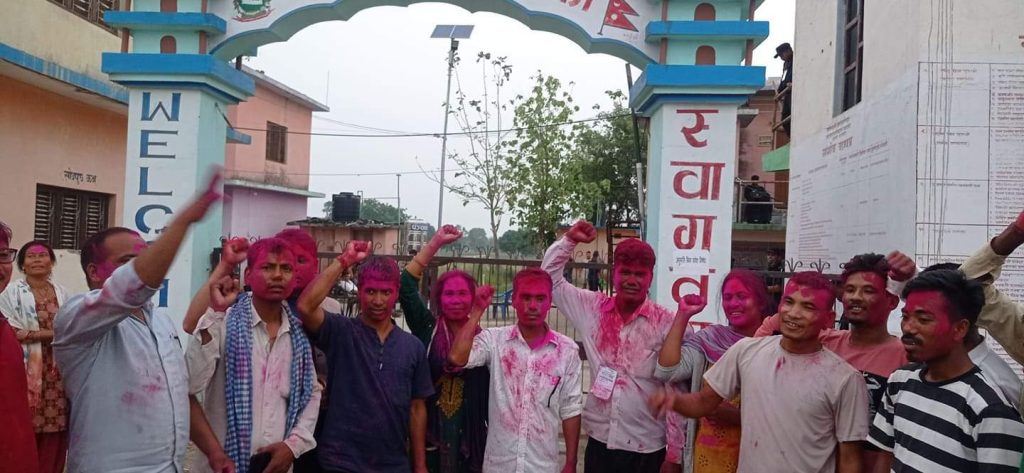 लालझाडी गाउँपालिका वडा नं.४ मा दाेहरिए बहादुर राना
