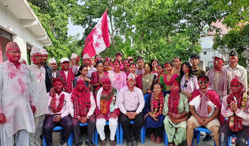 गौरीगंगा नगरपालिका ६ मा काँग्रेस प्यानल  विजयी
