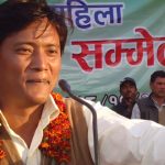 थरुहट थारुवान राष्ट्रिय मोर्चाका केन्द्रीय अध्यक्ष लक्ष्मण थारू नागरिक उन्मुक्ति पार्टी प्रवेश गर्दै