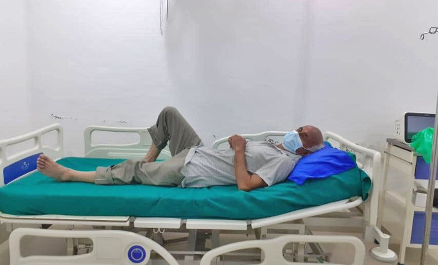 सत्याग्रह थालेका केसी  अस्पताल भर्ना