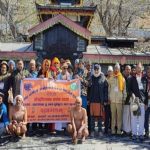 मुक्तिनाथ पुग्यो धनगढीबाट गएको ज्येष्ठ नागरिकको टोली