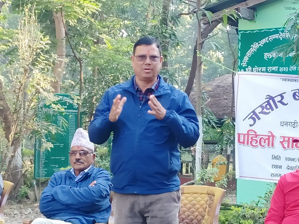 राजनीति गर्‍यौ भने कुनै पनि संस्था अगाडि बढ्न सक्दैन:ज्ञानेन्द्र ब. शाह
