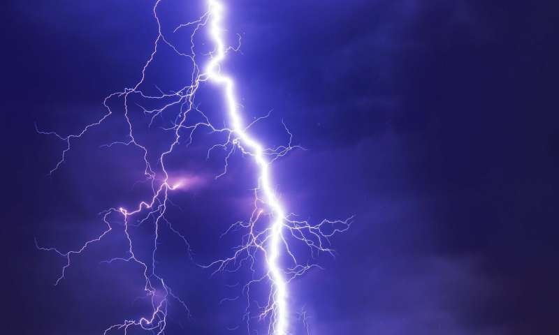 लालझाडीमा चट्याङले गोरुको मृत्यु