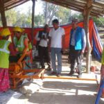 आगलागी पीडित मुक्तकमैया विपतपुर बस्तीमा निर्माणाधिन सुरक्षित आवासको अनुगमन