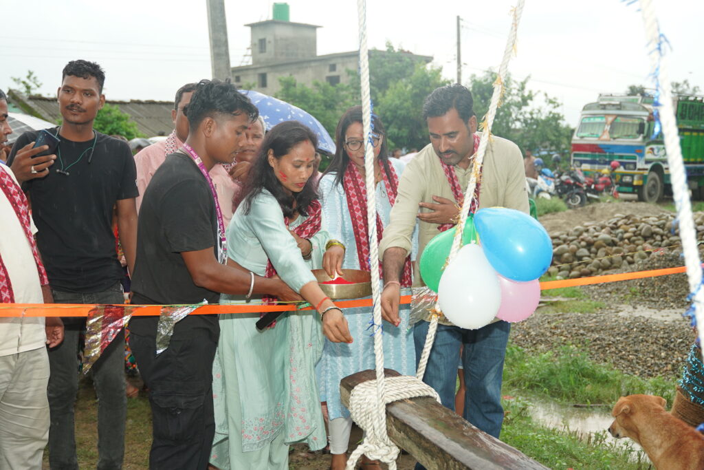 धनगढीको राजपुरमा सामनको डोला उद्दघाटन, विभिन्न व्यत्तित्व सम्मान