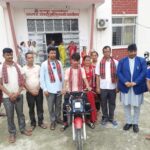 कैलालीको गेटामा रहेको सरस्वती माविमा कक्षा १० अध्ययनरत  दिनेशले  निर्माण गरे इलेक्ट्रिकल  मोटरसाइकल