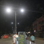 धनगढीको मुख्य सडक र सहिद गेट क्याम्पस चोक सडक झिलीमिली