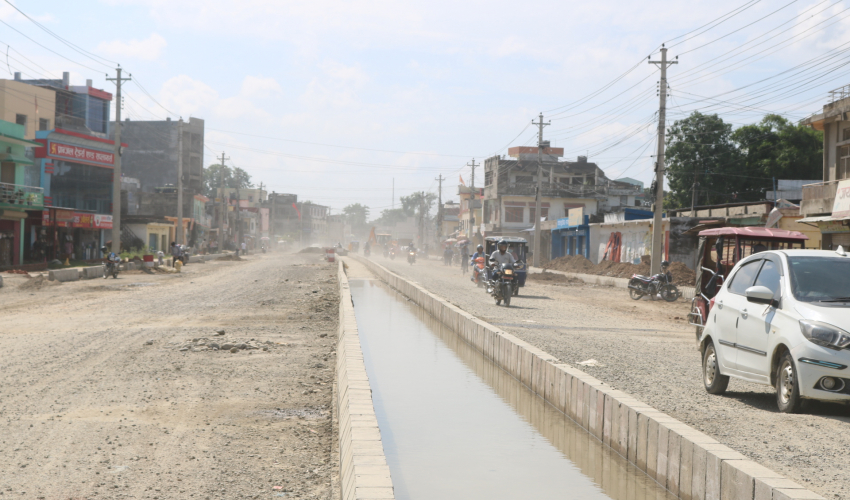 २७ करोड बजेट चाहिने मुख्य सडक धनगढीका लागि १० करोड मात्र विनियोजन