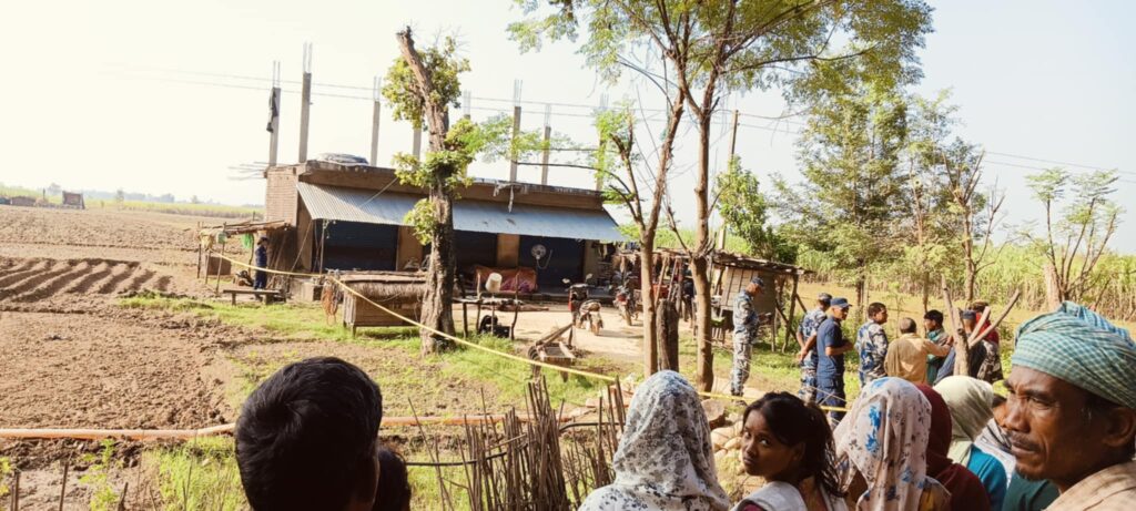 लालझाडीमा एक दम्पतीको हत्या गरिएको अवस्थामा शव फेला