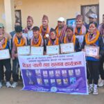 प्रथम खो–खो विश्वकपका खेलाडीहरुको सम्मानमा अत्तरियाबाट -यालि
