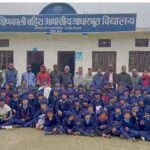 ‘दिन पुगोस, खान पुगोस’ अभियान अन्तर्गत   दक्षिणकाली  बहिरा आवासिय आधारभुत विद्यालयमा  न्यानो कपडा वितरण