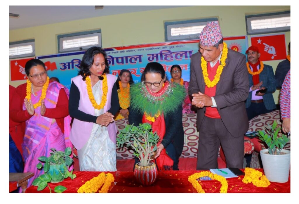 अखिल नेपाल महिला संघ धनगढीको अध्यक्षमा थापा सर्वसम्मत