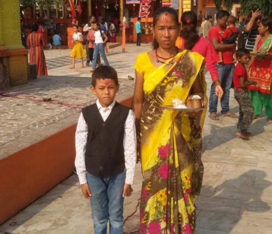 महाकुम्भ मेलामा   धनगढीकी एक  महिला सम्पर्कविहीन
