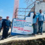 नेपाल कमर्सियल आर्टिष्ट संघ कञ्चनपुर द्वारा निःशुल्क  जनचेतनामूलक भित्तेलेखन