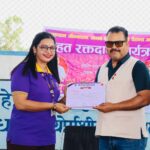 चैतन्य पाठशाला परिसरमा २२ जनाद्वारा रक्तदान