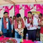 बेलौरी ७ मा  रात्रिकालीन तेस्रो भेट्रान पुरुष भलिबल प्रतियोगि उद्घाटन