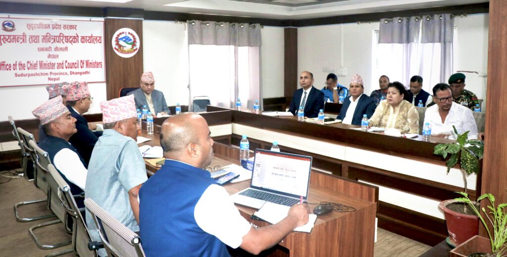 विपद्को पूर्व तयारी र प्रतिकार्यका लागि उच्च सतर्क रहन मुख्यमन्त्रीको निर्देशन
