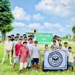 कृष्णपुर–९ पचढकीमा गाउँको पहिचान बढाउने प्रवेशद्वारमा स्वागत साइनबोर्ड स्थापना