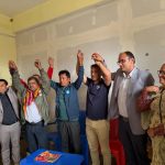 नागरिक उन्मुक्ति पार्टी नेपाल कैलाली- ५ का उम्मेदवार जगन्नाथ चाैधरी रास्वपा प्रवेश