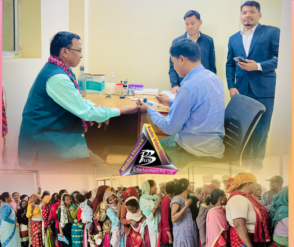 लालझाडीमा नसर्ने रोगको निःशुल्क विशेषज्ञ स्वास्थ्य शिविर सम्पन्न , २१९ जनाले पाए सेवा