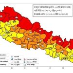 अगामी असाेजकाे ९ गते देखि ११ गते सम्म भारी वर्षाकाे सम्भावना